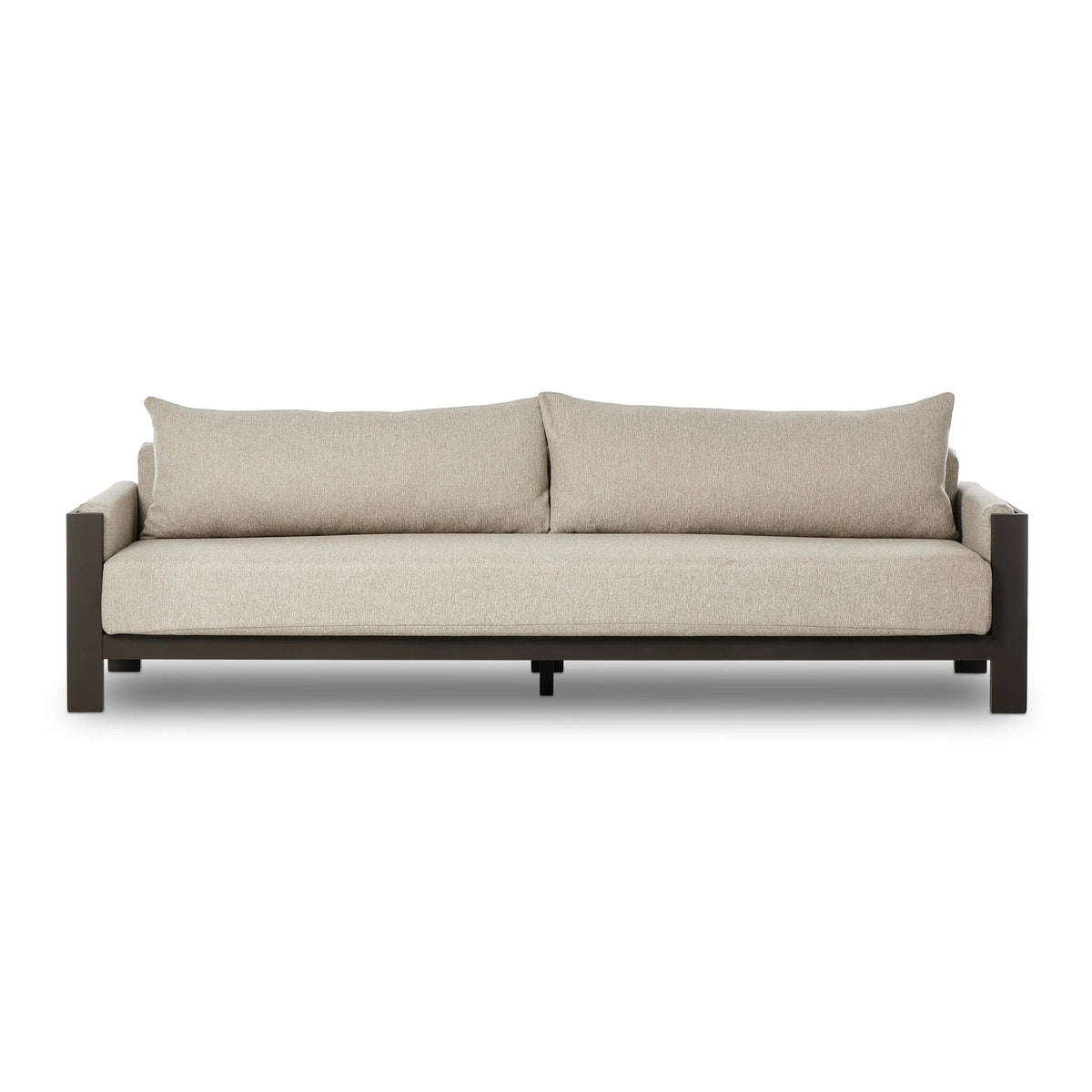 Chapman Concha Fog Outdoor Metal Sofa | ready to ship!