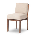 Featuring Chappel Alcala Taupe Dining Chair by Four Hands at Amethyst Home. Elevate your dining space with a mixed-material dining chair of solid oak, top-grain leather and high-performance fabric. On the back, small iron detailing completes the look. Overall Dimensions: 21.00"w x 26.00"d x 33.00"h. Amethyst Home provides interior design, new home construction design consulting, vintage area rugs, and lighting in the Tampa metro area.
