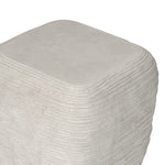 Featuring Cirri Smooth Lunar Concrete End Table by Four Hands at Amethyst Home. Smooth concrete is etched with a linear pattern, bringing an organic look with texture to this block-style end table.Overall Dimensions: 15.75"w x 15.75"d x 19.75"hWeight : 42.99 lbsMaterials: Concrete Solid. Amethyst Home provides interior design, new home construction design consulting, vintage area rugs, and lighting in the Calabasas metro area.