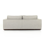 Simply styled with a convenient Queen-size pullout bed for guests. A soft cotton covering is made for comfort, with subtly flared sides for shapely effect, all grounded by a wrapped plinth base. Performance fabrics withstand spills, stains, high traffic and wear, ensuring long-term comfort and unmatched durability Amethyst Home provides interior design, new home construction design consulting, vintage area rugs, and lighting in the Charlotte metro area.