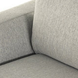 Simply styled with a convenient Queen-size pullout bed for guests. A soft cotton covering is made for comfort, with subtly flared sides for shapely effect, all grounded by a wrapped plinth base. Performance fabrics withstand spills, stains, high traffic and wear, ensuring long-term comfort and unmatched durability Amethyst Home provides interior design, new home construction design consulting, vintage area rugs, and lighting in the Nashville metro area.