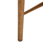 Featuring Colter Antwerp Natural Dining Chair by Four Hands at Amethyst Home. Made from solid ash with an amber finish, this versatile dining chair pairs an airy back with tapered spindles, for a simple, inviting look. Fixed upholstered seat of high-performance fabric adds a smart, comfortable touch. Performance fabrics are specially created to withstand spills. Amethyst Home provides interior design, new home construction design consulting, vintage area rugs, and lighting in the Miami metro area.