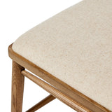 Featuring Colter Antwerp Natural Dining Chair by Four Hands at Amethyst Home. Made from solid ash with an amber finish, this versatile dining chair pairs an airy back with tapered spindles, for a simple, inviting look. Fixed upholstered seat of high-performance fabric adds a smart, comfortable touch. Performance fabrics are specially created to withstand s. Amethyst Home provides interior design, new home construction design consulting, vintage area rugs, and lighting in the Washington metro area.
