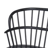 Featuring Connor Black Ash Bench by Four Hands at Amethyst Home. The classic Windsor, modernized. Dining bench of black-finished solid ash features a double-tiered back and finely sculpted frame.Overall Dimensions: 72.00"w x 24.75"d x 35.25"hWeight : 48.50 lbsMaterials: Solid Ash. Amethyst Home provides interior design, new home construction design consulting, vintage area rugs, and lighting in the Austin metro area.