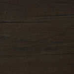 Crafted from smoked alder, this Wabi Sabi-inspired console brings an organic look to your space. With staggered legs, chamfered edges and a central stretcher, this piece is perfect for media display or styled in the living room or entryway Amethyst Home provides interior design, new home construction design consulting, vintage area rugs, and lighting in the Kansas City metro area.