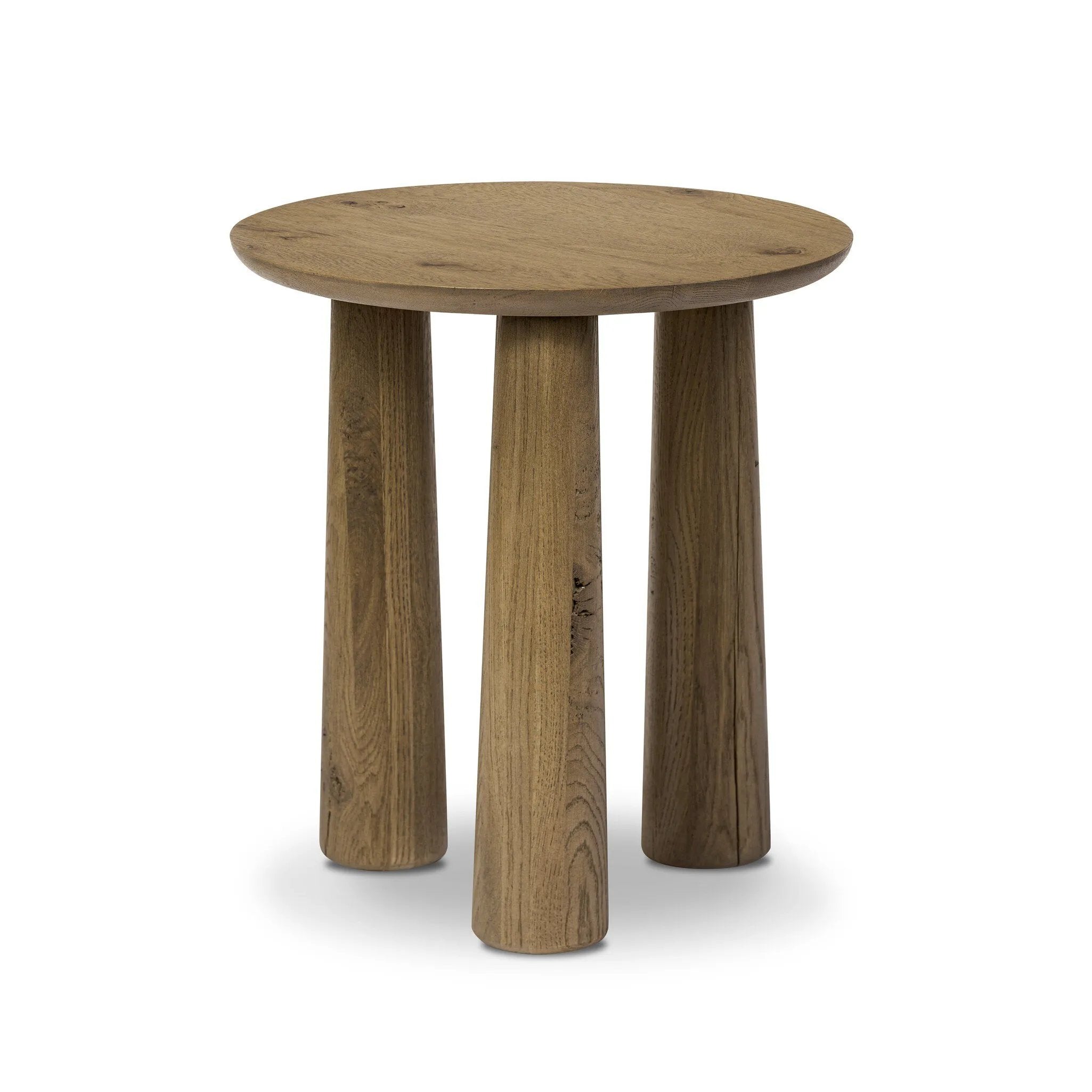 Featuring Cooper Drifted Oak Nesting End Table by Four Hands at Amethyst Home. A chamfered top and tapered legs define the artisanship of this three-leg end table. Crafted from drifted oak veneer, its natural texture and clean design make a clever addition to any room. Overall Dimensions: Tall:
14.00"w x 14.00"d x 21.00"h
 Short:
17.50"w x 17.50"d x 19.00". Amethyst Home provides interior design, new home construction design consulting, vintage area rugs, and lighting in the Alpharetta metro area.