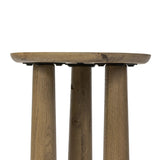Featuring Cooper Drifted Oak Nesting End Table by Four Hands at Amethyst Home. A chamfered top and tapered legs define the artisanship of this three-leg end table. Crafted from drifted oak veneer, its natural texture and clean design make a clever addition to any room. Overall Dimensions: Tall:
14.00"w x 14.00"d x 21.00"h
 Short:
17.50"w x 17.50"d x 19.00"h. Amethyst Home provides interior design, new home construction design consulting, vintage area rugs, and lighting in the Charlotte metro area.