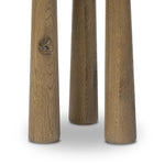 Featuring Cooper Drifted Oak Nesting End Table by Four Hands at Amethyst Home. A chamfered top and tapered legs define the artisanship of this three-leg end table. Crafted from drifted oak veneer, its natural texture and clean design make a clever addition to any room. Overall Dimensions: Tall:
14.00"w x 14.00"d x 21.00"h
 Short:
17.50"w x 17.50"d x 19.00". Amethyst Home provides interior design, new home construction design consulting, vintage area rugs, and lighting in the Des Moines metro area.