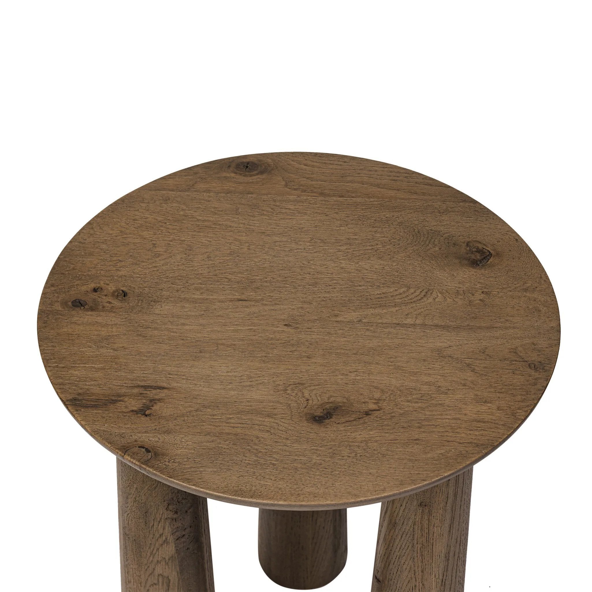 Featuring Cooper Drifted Oak Nesting End Table by Four Hands at Amethyst Home. A chamfered top and tapered legs define the artisanship of this three-leg end table. Crafted from drifted oak veneer, its natural texture and clean design make a clever addition to any room. Overall Dimensions: Tall:
14.00"w x 14.00"d x 21.00"h
 Short:
17.50"w x 17.50"d x 19.0. Amethyst Home provides interior design, new home construction design consulting, vintage area rugs, and lighting in the Laguna Beach metro area.
