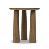 Featuring Cooper Drifted Oak Nesting End Table by Four Hands at Amethyst Home. A chamfered top and tapered legs define the artisanship of this three-leg end table. Crafted from drifted oak veneer, its natural texture and clean design make a clever addition to any room. Overall Dimensions: Tall:
14.00"w x 14.00"d x 21.00"h
 Short:
17.50"w x 17.50"d x 19.00"h. Amethyst Home provides interior design, new home construction design consulting, vintage area rugs, and lighting in the Miami metro area.