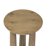 Featuring Cooper Drifted Oak Nesting End Table by Four Hands at Amethyst Home. A chamfered top and tapered legs define the artisanship of this three-leg end table. Crafted from drifted oak veneer, its natural texture and clean design make a clever addition to any room. Overall Dimensions: Tall:
14.00"w x 14.00"d x 21.00"h
 Short:
17.50"w x 17.50"d x 19.. Amethyst Home provides interior design, new home construction design consulting, vintage area rugs, and lighting in the Winter Garden metro area.