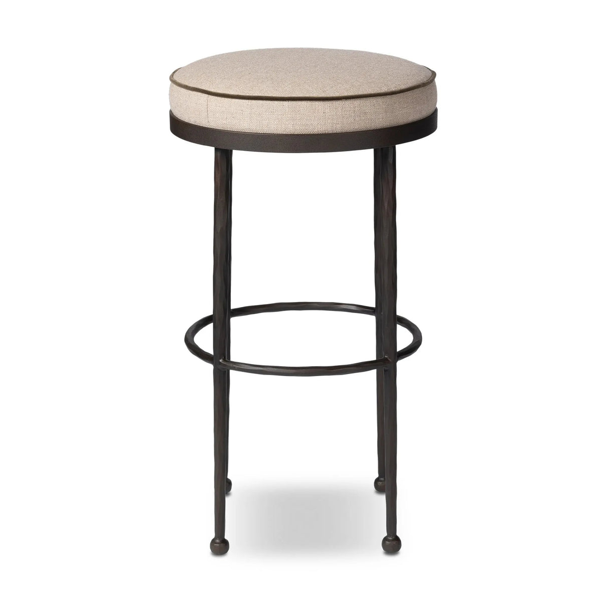 Corinne Alcala Taupe Bar + Counter Stool