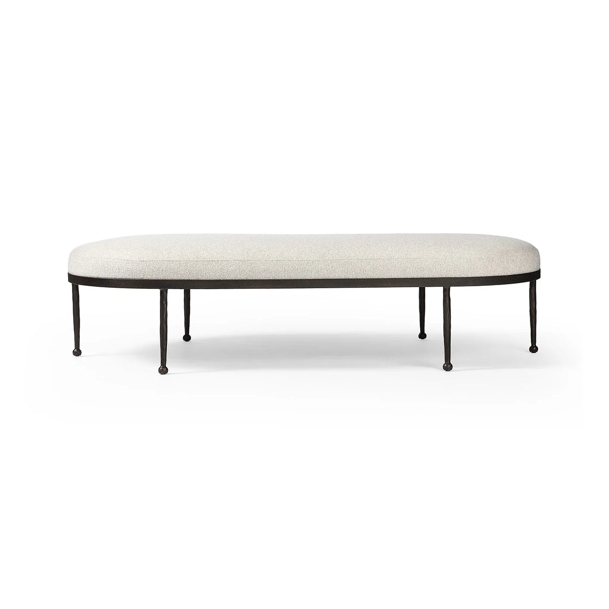 Corinne Crete Pebble Cocktail Ottoman | ready to ship!