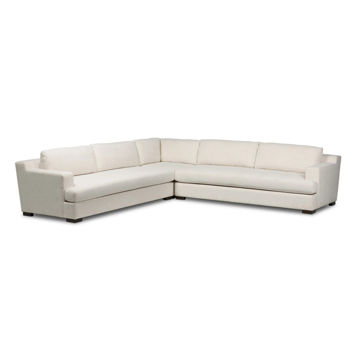 Crispin Crypton Nomad Snow 3Pc Sectional | ready to ship!