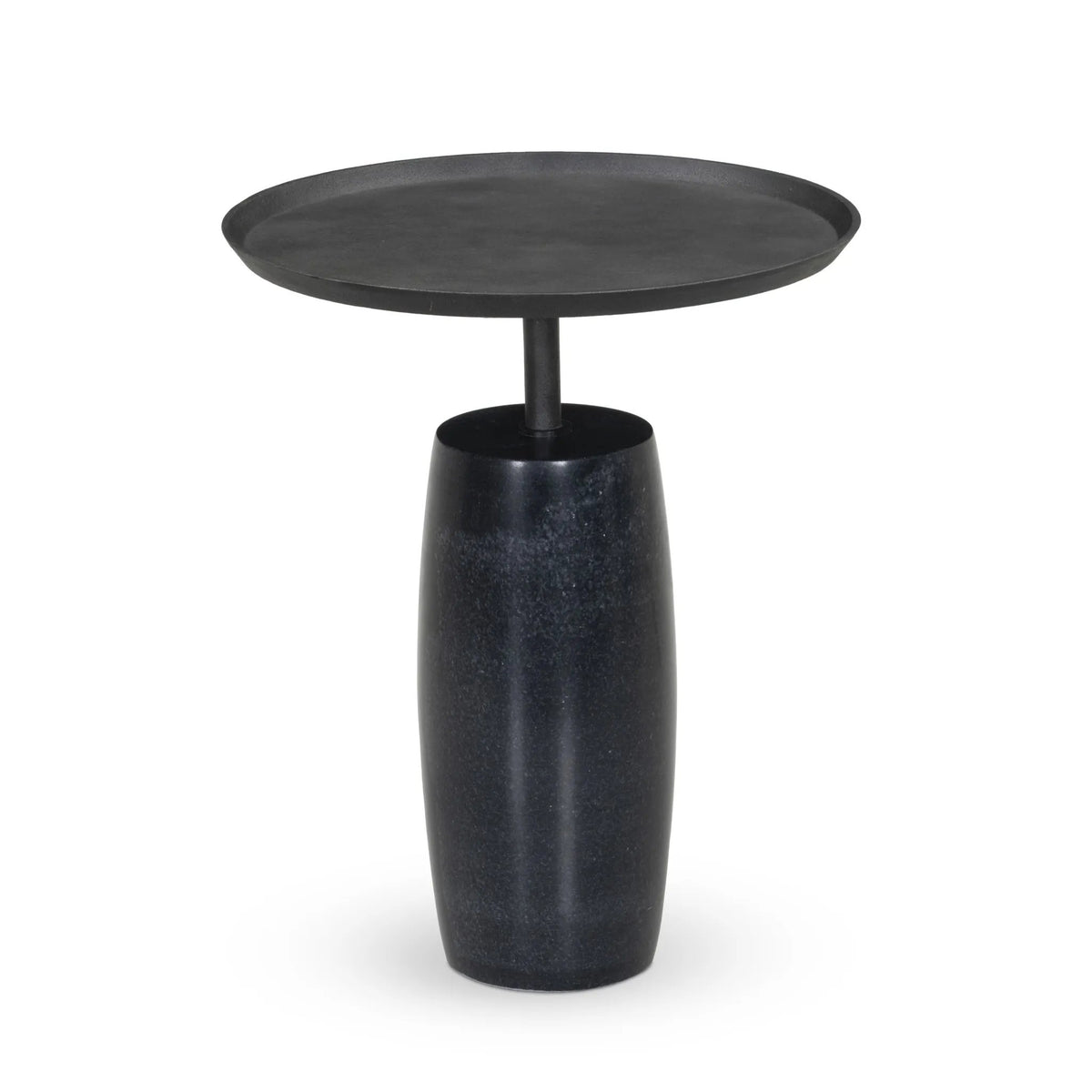 Cronos Hammered Grey End Table | ready to ship!