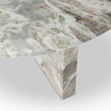 Featuring Dakota Creamy Taupe Marble Solid Nesting Coffee Table by Four Hands at Amethyst Home. A sculpted coffee table of creamy Sawar Indian marble, with block legs and chamfered edges — perfectly sized for intimate spaces. Natural veining ensures each table is one of a kind, celebrating the beauty natural marble.SetOverall Dimensions: 32.00"w x 32.00"d . Amethyst Home provides interior design, new home construction design consulting, vintage area rugs, and lighting in the Des Moines metro area.