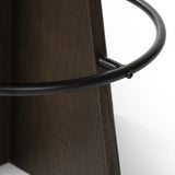 Featuring Damon Sapphire Sage Swivel Counter Stool by Four Hands at Amethyst Home. Upgrade your bar or counter with the Damon Sapphire Sage Swivel Counter Stool. With its sleek design and sturdy construction, this stool provides both style and comfort. Plus, its swivel feature allows for easy movement and versatility.
Overall Dimensions: 17.5" L x 17.5 " W x 27. Amethyst Home provides interior design, new home construction design consulting, vintage area rugs, and lighting in the Tampa metro area.