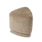 Heart-shaped for a playful addition to the bedroom or living room, this velvety ottoman is texturally soft Amethyst Home provides interior design, new home construction design consulting, vintage area rugs, and lighting in the Boston metro area.