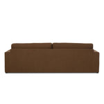 Bench-style seating with a modern, cutout effect creates a striking look. Designed with S-spring construction and a thick bench cushion for laid-back comfort supported by a solid pine frame. Upholstered in textural Crypton® performance fabric that's specially engineered for protection against stains, moisture and odor Amethyst Home provides interior design, new home construction design consulting, vintage area rugs, and lighting in the Houston metro area.