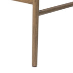 A tribute to traditional artistry and found pieces, this bar stool fluidly combines ash and burnished brass to frame a comfortable S-spring seat. Finished in heavy boucle-like upholstery that features a subtle linear pattern for added depth — creating a luxe, inviting feel. A design collaboration by Amber Lewis and Four Hands. Amethyst Home provides interior design, new home construction design consulting, vintage area rugs, and lighting in the Des Moines metro area.