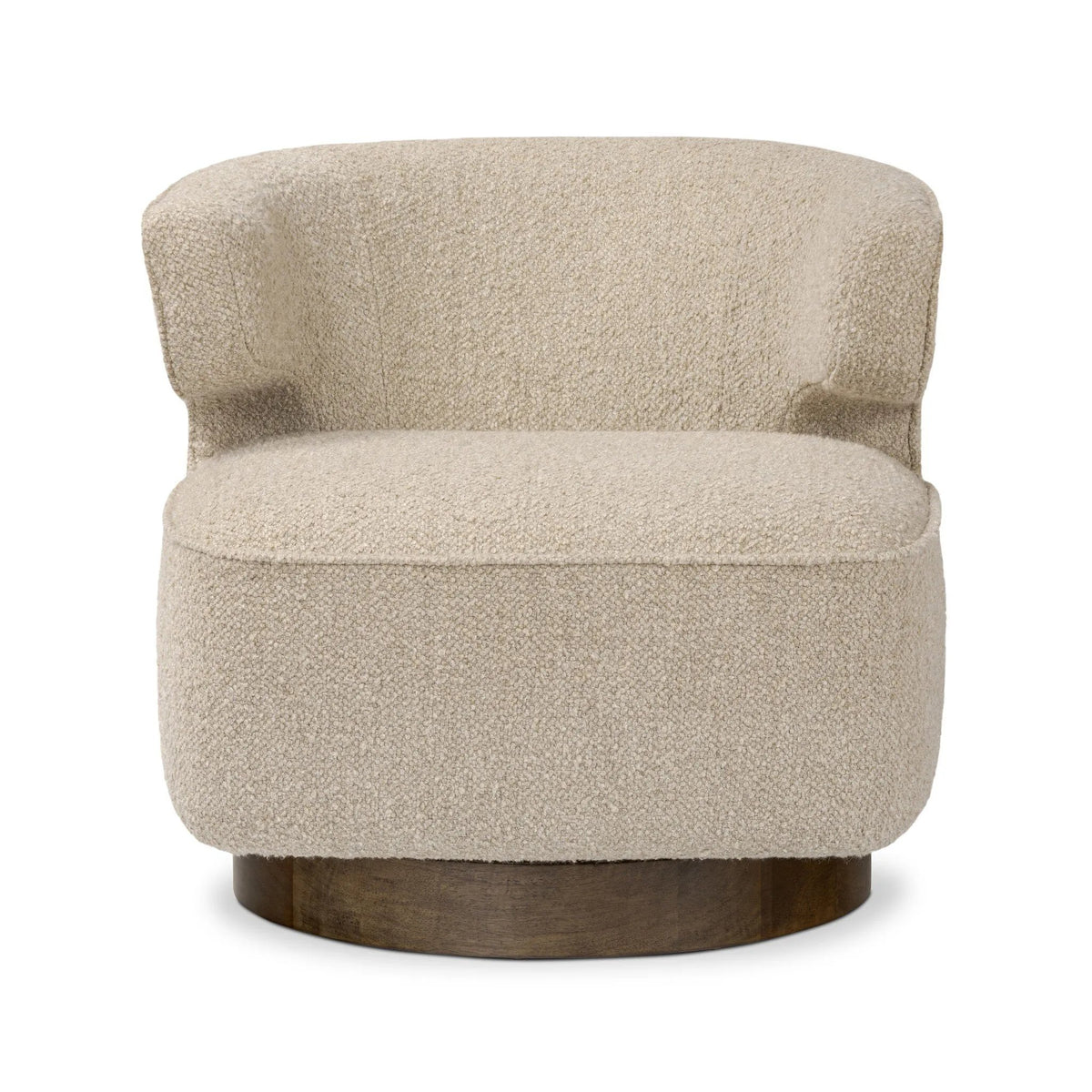 Dottie Berber Oatmeal Swivel Chair | shipping 10/25/2025