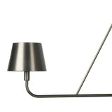 Featuring Dudley Dark Antique Iron Linear Chandelier by Four Hands at Amethyst Home. A linear chandelier reinterprets a classic design with its modern, structured lines. Crafted from iron and refreshed with a dark antique finish.
Overall Dimensions: 7.0" L x 44.5 " W x 18.75" H
Collection: CamdenColors: Dark Antique Iron, Black CordMaterials: Iron, Thermoplast. Amethyst Home provides interior design, new home construction design consulting, vintage area rugs, and lighting in the Boston metro area.