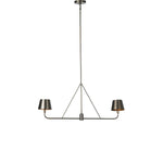 Featuring Dudley Dark Antique Iron Linear Chandelier by Four Hands at Amethyst Home. A linear chandelier reinterprets a classic design with its modern, structured lines. Crafted from iron and refreshed with a dark antique finish.
Overall Dimensions: 7.0" L x 44.5 " W x 18.75" H
Collection: CamdenColors: Dark Antique Iron, Black CordMaterials: Iron, Thermoplasti. Amethyst Home provides interior design, new home construction design consulting, vintage area rugs, and lighting in the Miami metro area.