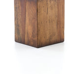 Rich, reclaimed woods deliver depth beyond simple shaping. Warm brown tones reveal natural knots and graining for a distinctively found feel Amethyst Home provides interior design, new home construction design consulting, vintage area rugs, and lighting in the Scottsdale metro area.