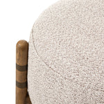 Featuring Enfield Astor Stone Ottoman by Four Hands at Amethyst Home. Accented by slim iron stretchers, solid oak legs form a cradle frame for this hip ottoman that feels fresh and vintage at once. Performance fabrics are specially created to withstand spills, stains, high traffic and wear, ensuring long-term comfort and unmatched durability.Overall Dimensions:. Amethyst Home provides interior design, new home construction design consulting, vintage area rugs, and lighting in the Tampa metro area.