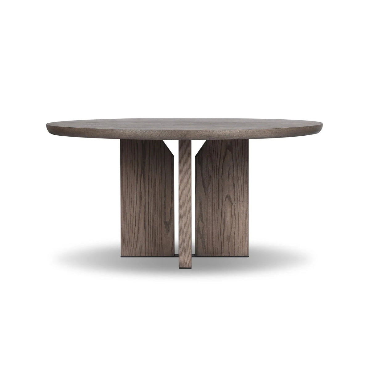 Ernest Shale Grey Oak Round Dining Table | ready to ship!