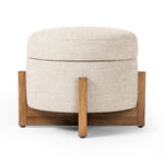 Featuring Esben Alcala Wheat Storage Ottoman by Four Hands at Amethyst Home. 25"Overall Dimensions: 25.00"w x 25.00"d x 20.00"hWeight: 32.63 lbs39"Overall Dimensions: 39.00"w x 39.00"d x 17.50"hWeight: 58.86 lbsMaterials: 70% Polyester, 20% Viscose (Rayon), 10% Flax/Linen, Solid Oak, 100% Polyester. Amethyst Home provides interior design, new home construction design consulting, vintage area rugs, and lighting in the Des Moines metro area.