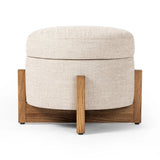 Featuring Esben Alcala Wheat Storage Ottoman by Four Hands at Amethyst Home. 25"Overall Dimensions: 25.00"w x 25.00"d x 20.00"hWeight: 32.63 lbs39"Overall Dimensions: 39.00"w x 39.00"d x 17.50"hWeight: 58.86 lbsMaterials: 70% Polyester, 20% Viscose (Rayon), 10% Flax/Linen, Solid Oak, 100% Polyester. Amethyst Home provides interior design, new home construction design consulting, vintage area rugs, and lighting in the Des Moines metro area.