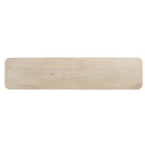 Featuring Esmi Bleached Spalted Primavera Console Table by Four Hands at Amethyst Home. Make a statement with this console table of spalted primavera with a clean, bleached finish. An exaggerated overhang top elevates otherwise simple shaping, for a dramatic look that can move between spaces with ease.Overall Dimensions: 78.00"w x 18.00"d x 31.00"hWeight . Amethyst Home provides interior design, new home construction design consulting, vintage area rugs, and lighting in the Los Angeles metro area.