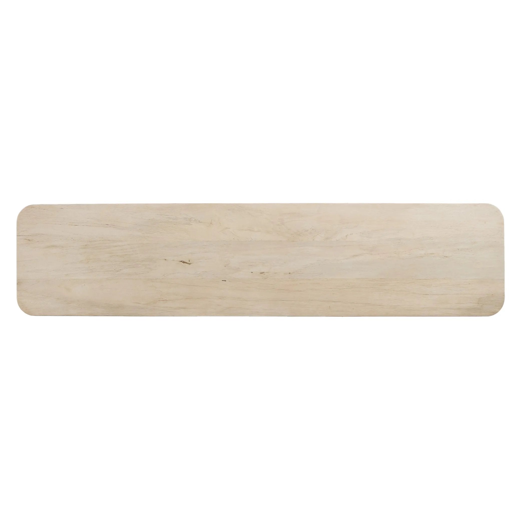 Featuring Esmi Bleached Spalted Primavera Console Table by Four Hands at Amethyst Home. Make a statement with this console table of spalted primavera with a clean, bleached finish. An exaggerated overhang top elevates otherwise simple shaping, for a dramatic look that can move between spaces with ease.Overall Dimensions: 78.00"w x 18.00"d x 31.00"hWeight . Amethyst Home provides interior design, new home construction design consulting, vintage area rugs, and lighting in the Los Angeles metro area.