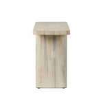 Featuring Esmi Bleached Spalted Primavera Console Table by Four Hands at Amethyst Home. Make a statement with this console table of spalted primavera with a clean, bleached finish. An exaggerated overhang top elevates otherwise simple shaping, for a dramatic look that can move between spaces with ease.Overall Dimensions: 78.00"w x 18.00"d x 31.00"hWeight : 1. Amethyst Home provides interior design, new home construction design consulting, vintage area rugs, and lighting in the Monterey metro area.