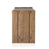 Featuring Etro Tawny Pine Media Console by Four Hands at Amethyst Home. Inspired by retro European design, a character-rich media console is made from solid pine, with mortise and tenon joinery spanning its sides. Door pulls of top-grain leather add a textural finishing touch, while three rear cutouts keep cords out of sight.Overall Dimensions: 78.00"w x 1. Amethyst Home provides interior design, new home construction design consulting, vintage area rugs, and lighting in the Washington metro area.