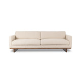 Classic goes contemporary. A brown-finished parawood base supports low, deep seating of high-performance fabric, with track arms for a clean touch.As enthusiasts of organic modern design at Amethyst, we love the nature inspired Everly Sofa - Irving Taupe. This item pairs well with other brands such as Loloi Rugs and is perfect for coastal homes Amethyst Home provides interior design, new home construction design consulting, vintage area rugs, and lighting in the Portland metro area.