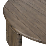 A organically shapely coffee table made from solid reclaimed French oak. Designed in partnership with longtime Four Hands collaborator Thomas Bina and Brazilian designer Ronald Sasson Amethyst Home provides interior design, new home construction design consulting, vintage area rugs, and lighting in the Charlotte metro area.