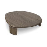 A organically shapely coffee table made from solid reclaimed French oak. Designed in partnership with longtime Four Hands collaborator Thomas Bina and Brazilian designer Ronald Sasson Amethyst Home provides interior design, new home construction design consulting, vintage area rugs, and lighting in the Houston metro area.