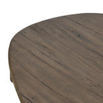 A organically shapely coffee table made from solid reclaimed French oak. Designed in partnership with longtime Four Hands collaborator Thomas Bina and Brazilian designer Ronald Sasson Amethyst Home provides interior design, new home construction design consulting, vintage area rugs, and lighting in the San Diego metro area.