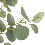 High-quality construction crafts the branches and disc-shaped leaves of this faux eucalyptus tree, for a realistic look that's designed for easy living. Ships in a black plastic liner pot. For indoor use only Amethyst Home provides interior design, new home construction design consulting, vintage area rugs, and lighting in the Newport Beach metro area.