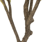 Dense foliage and high-quality construction shape the branches and leaves of this faux fruitless olive tree, for a realistic look that's designed for easy living. Ships in a black plastic liner pot. For indoor use only Amethyst Home provides interior design, new home construction design consulting, vintage area rugs, and lighting in the Newport Beach metro area.