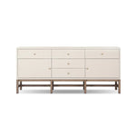 Featuring Fiona Russet Mahogany Sideboard by Four Hands at Amethyst Home. Overall Dimensions: 78.00"w x 18.00"d x 34.50"hWeight : 197.75 lbsMaterials: Solid Mahogany, Iron, Sugar Palm. Amethyst Home provides interior design, new home construction design consulting, vintage area rugs, and lighting in the Park City metro area.