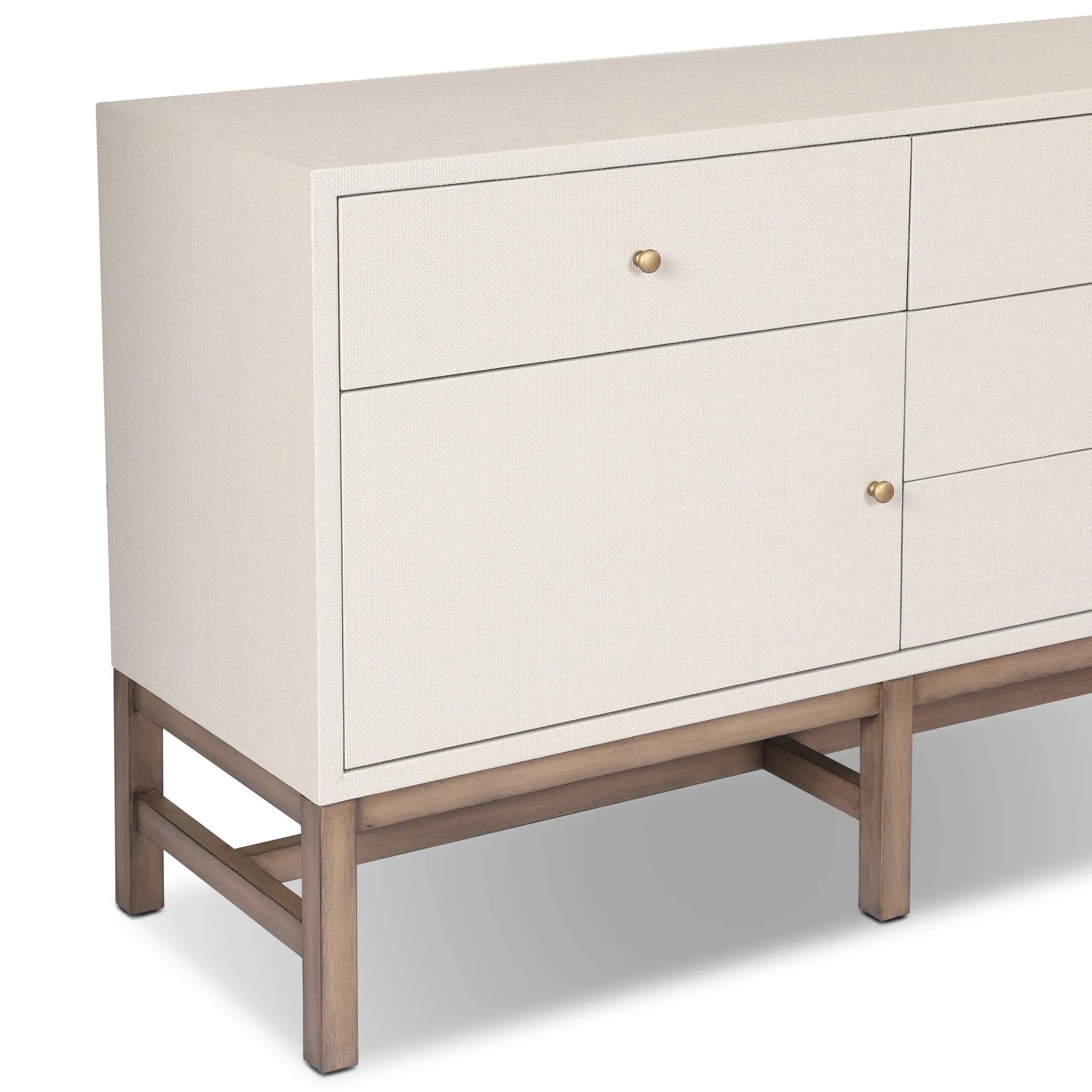 Featuring Fiona Russet Mahogany Sideboard by Four Hands at Amethyst Home. Overall Dimensions: 78.00"w x 18.00"d x 34.50"hWeight : 197.75 lbsMaterials: Solid Mahogany, Iron, Sugar Palm. Amethyst Home provides interior design, new home construction design consulting, vintage area rugs, and lighting in the Seattle metro area.