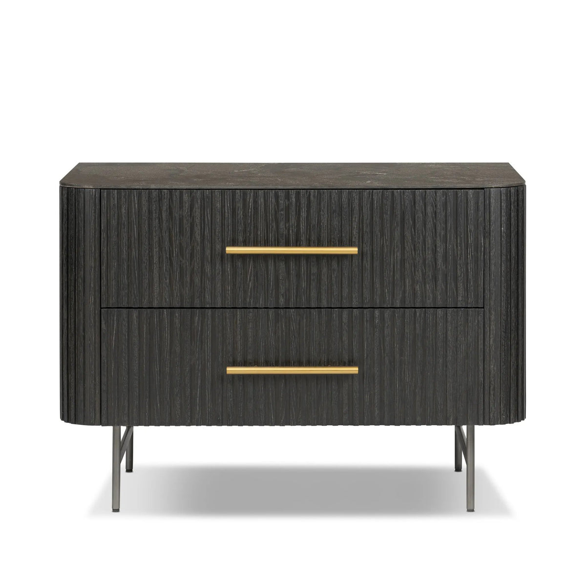 Fletcher Bluestone Large Nightstand | ready to ship!