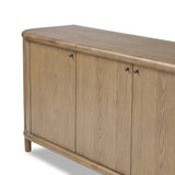Featuring Florent Amber Oak Sideboard by Four Hands at Amethyst Home. The Florent Amber Oak Sideboard is a versatile and functional addition to any home. Crafted with high-quality materials, this sideboard provides ample storage space and a stylish aesthetic. Perfect for organizing your home and showcasing your personal style, this sideboard is a must-have for . Amethyst Home provides interior design, new home construction design consulting, vintage area rugs, and lighting in the Omaha metro area.