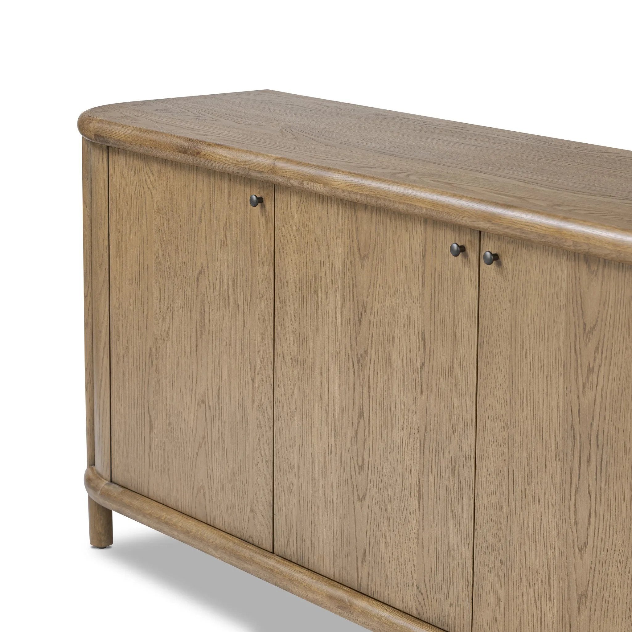 Featuring Florent Amber Oak Sideboard by Four Hands at Amethyst Home. The Florent Amber Oak Sideboard is a versatile and functional addition to any home. Crafted with high-quality materials, this sideboard provides ample storage space and a stylish aesthetic. Perfect for organizing your home and showcasing your personal style, this sideboard is a must-have for . Amethyst Home provides interior design, new home construction design consulting, vintage area rugs, and lighting in the Omaha metro area.