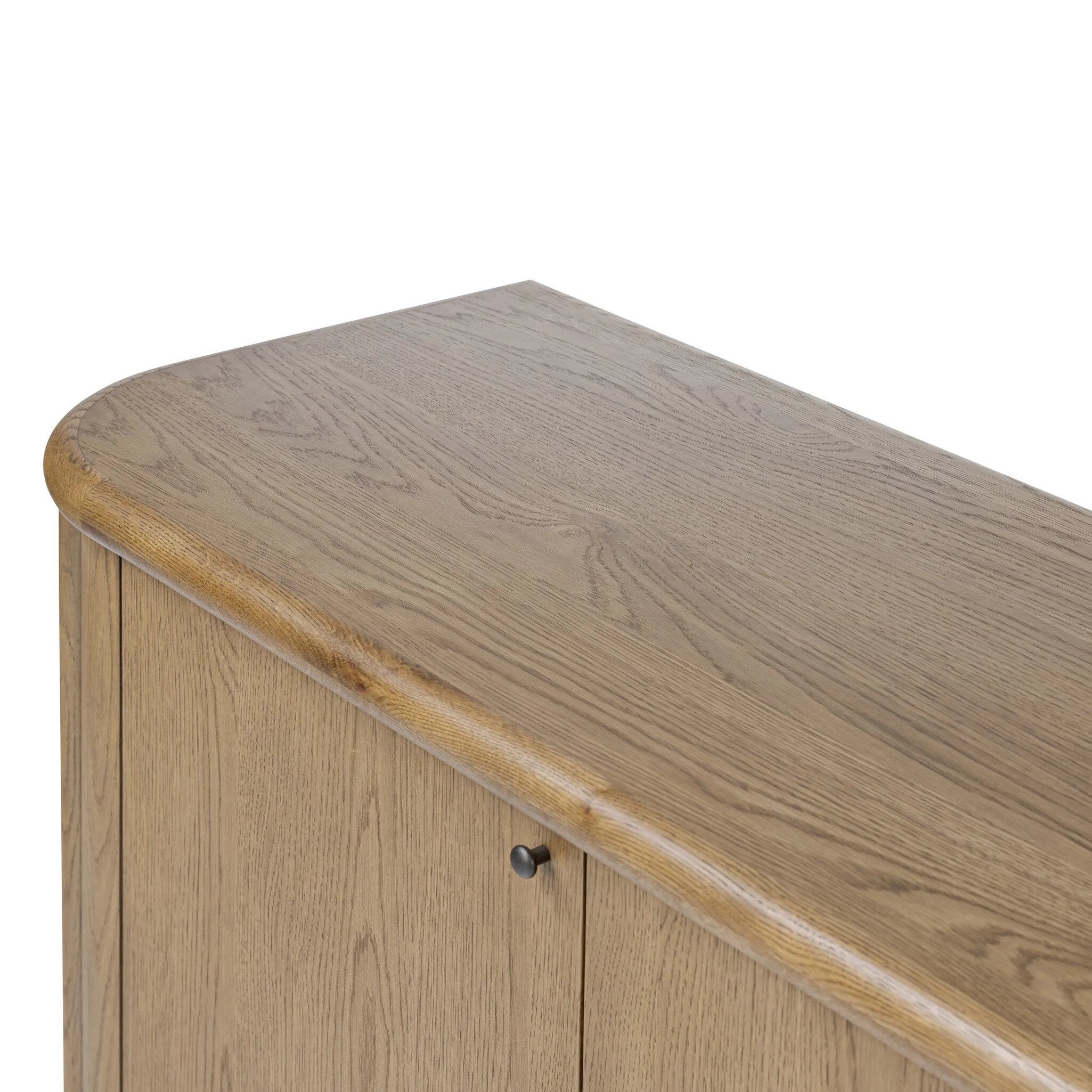 Featuring Florent Amber Oak Sideboard by Four Hands at Amethyst Home. The Florent Amber Oak Sideboard is a versatile and functional addition to any home. Crafted with high-quality materials, this sideboard provides ample storage space and a stylish aesthetic. Perfect for organizing your home and showcasing your personal style, this sideboard is a must-have for . Amethyst Home provides interior design, new home construction design consulting, vintage area rugs, and lighting in the Tampa metro area.