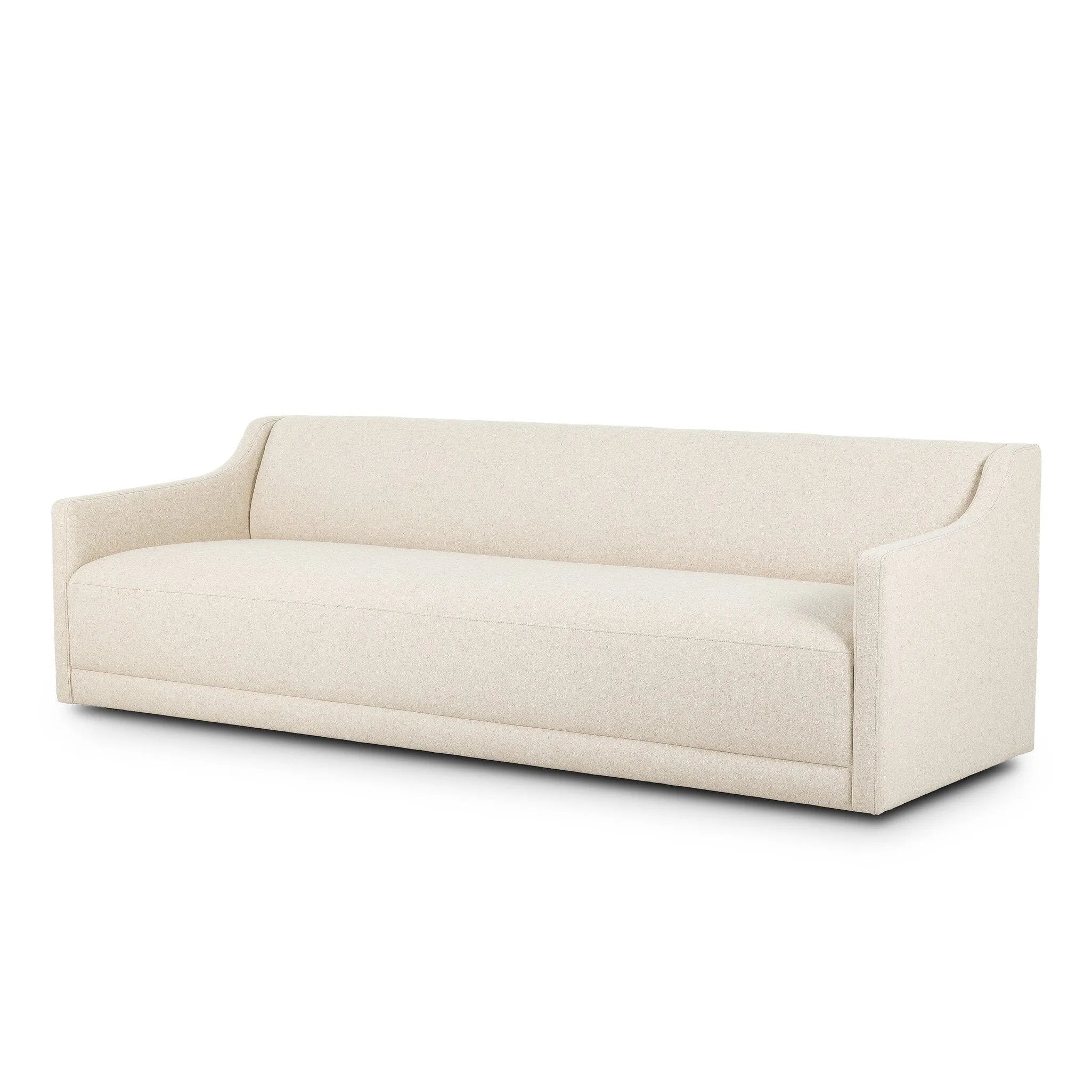 Streamlined proportions meet a reimagined traditional silhouette. Inset with hidden feet, the chair features refined, sleek dimensions and a tiered, upholstered seat deck for a tailored look.As fans of clean materials at Amethyst, we love the optimistic inspired Gianna Sofa- 95" - Antwerp Natural. Amethyst Home provides interior design, new home construction design consulting, vintage area rugs, and lighting in the Laguna Beach metro area.