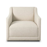 Streamlined proportions meet a reimagined traditional silhouette. Inset with a smooth swivel base, the chair features refined, sleek dimensions and a tiered, upholstered seat deck for a tailored look.As enthusiasts of organic modern design at Amethyst, we love the warm modern inspired Gianna Swivel Chair - Antwerp Natural. Amethyst Home provides interior design, new home construction design consulting, vintage area rugs, and lighting in the Alpharetta metro area.